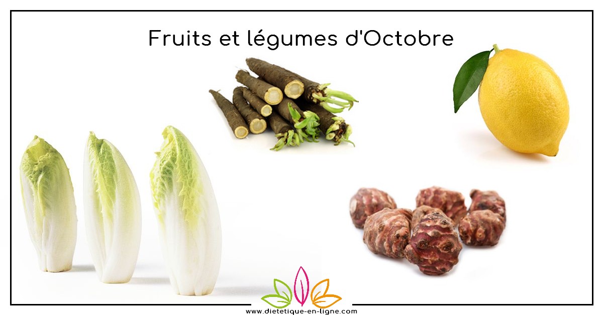 Fruits et Légumes du mois d'Octobre