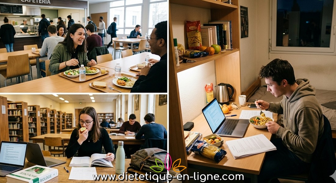 L'alimentation des étudiants - Diététique En Ligne - C. Bertossa