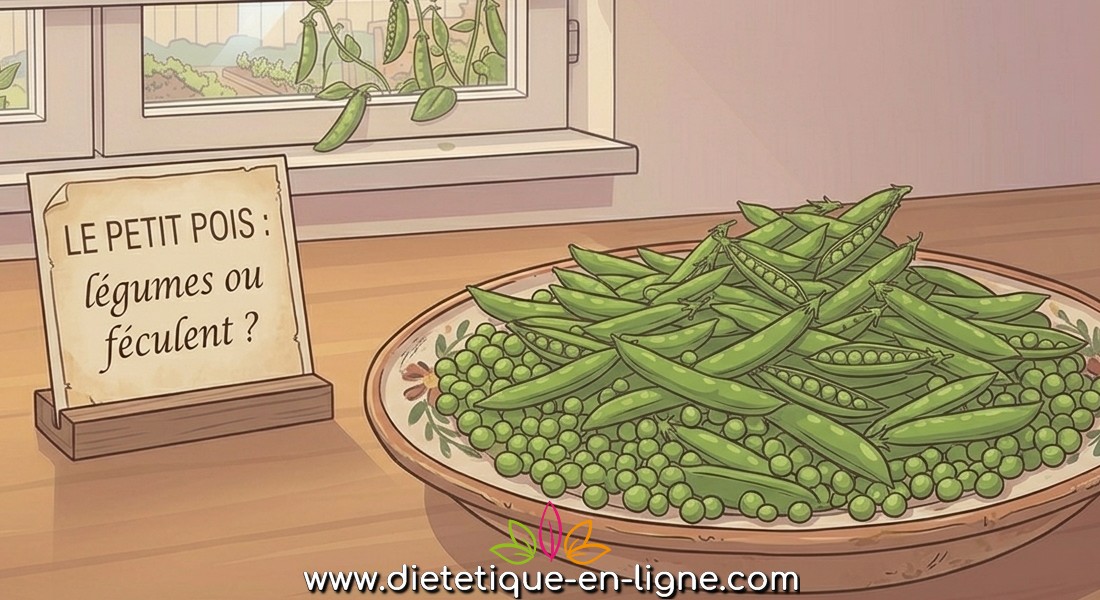 Petit pois légumes ou féculent ?