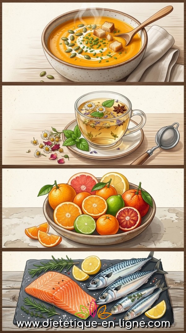 bien manger en hiver - diététique en ligne - Caroline Bertossa