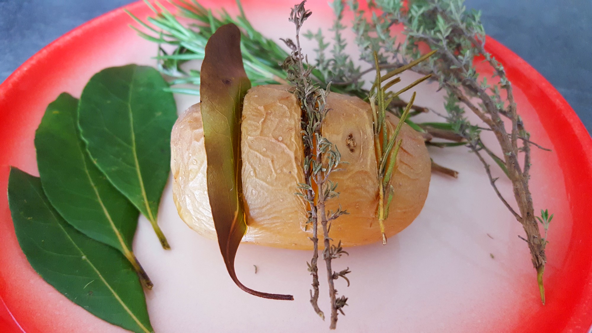 Ecrasee De Pomme De Terre Au Four