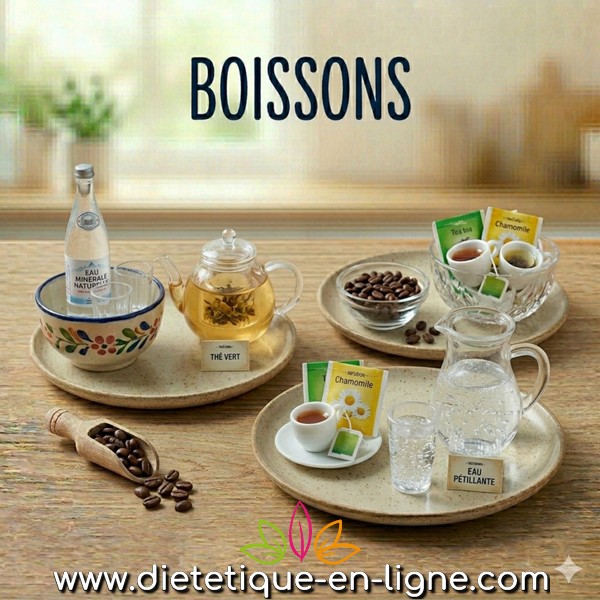 Les 7 familles d'aliments (Groupes) - Diététique En Ligne - Les Boissons