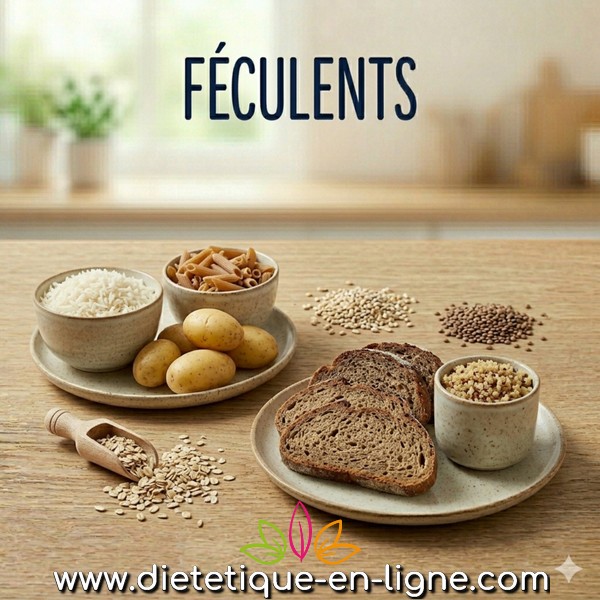 Les 7 familles d'aliments (Groupes) - Diététique En Ligne - Les Féculents