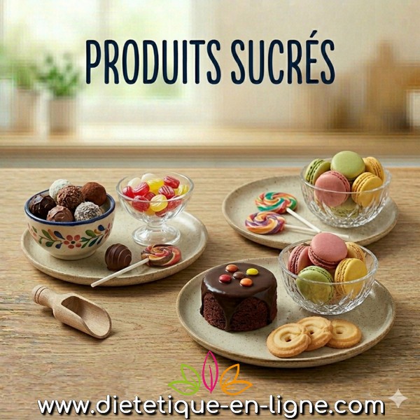 Les 7 familles d'aliments (Groupes) - Diététique En Ligne - Les Produits sucrés