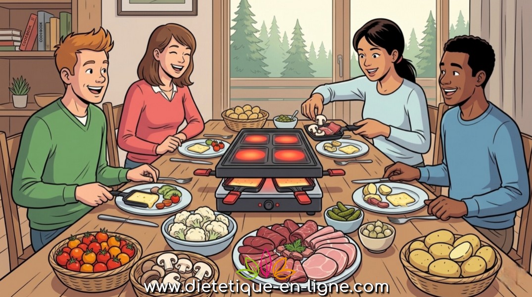 Raclette Diététique - Diététique En Ligne - Caroline Bertossa