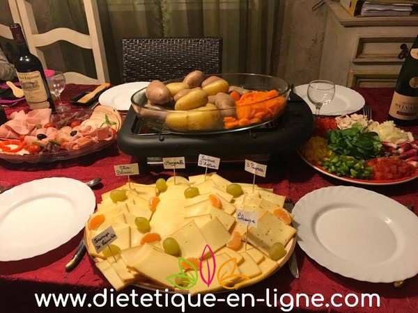 Raclette diététique - Anne