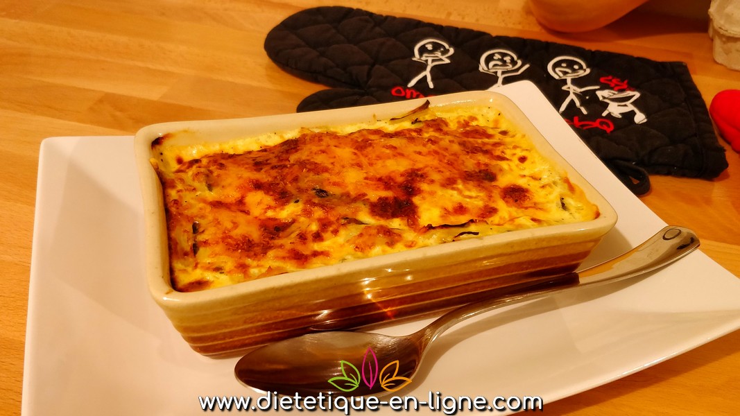 Recette Gratin de Blettes Light
