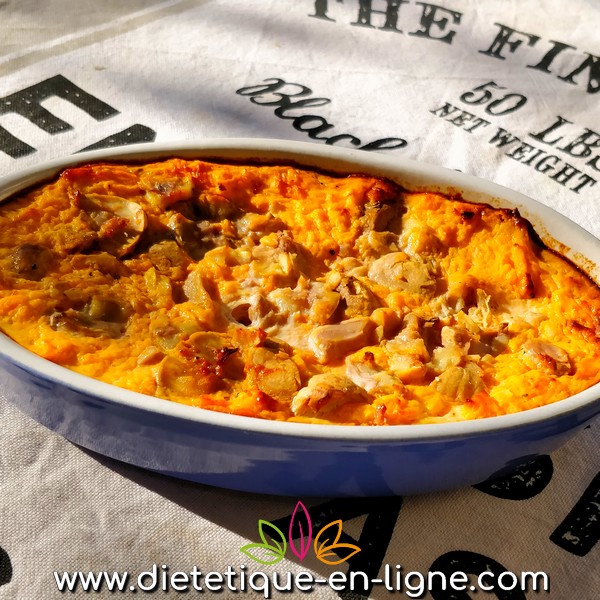 Gratin de Courge aux Châtaignes