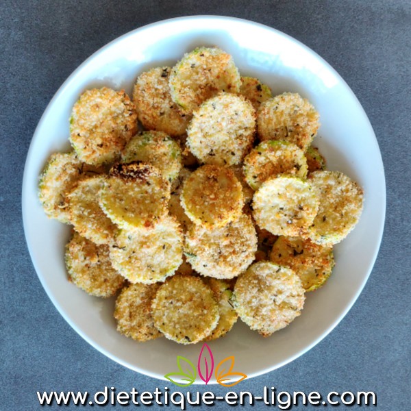 Courgettes Pannées - Apéritif, Entrée, Salade - Diététique En Ligne
