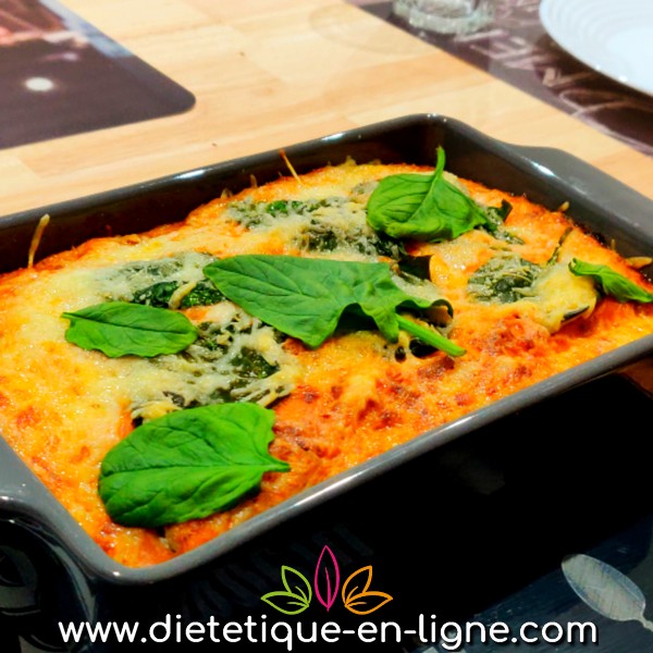 Fruits et légumes de saison - Avril - Epinards - Lasagnes