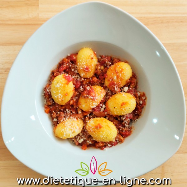 Polenta à la Bolognaise - Recette - Diététique En Ligne