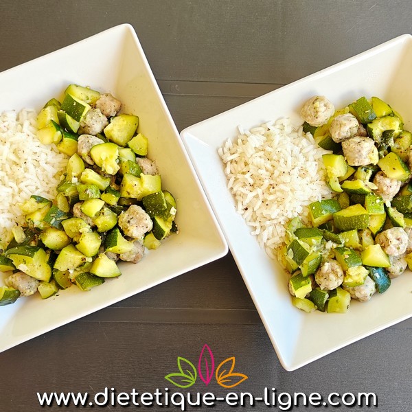 Courgette Braisées aux Chipolatas - Recette - Diététique En Ligne Courgette Braisées aux Chipolatas - Recette - Diététique En Ligne