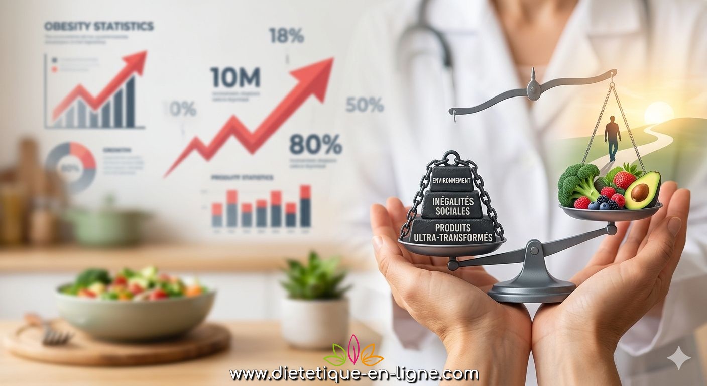 Chiffre Obésité en France 2026 - Diététique En Ligne