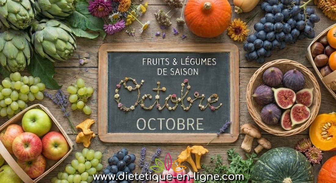 Fruits et Légumes de Saison Octobre - Diététique En Ligne