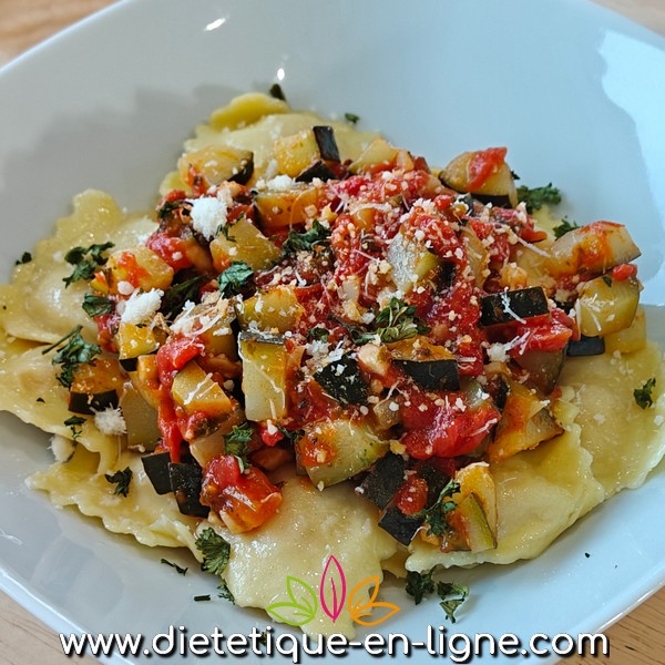 Raviolis Sauce Provençale - Recette 2026 - Diététique En Ligne