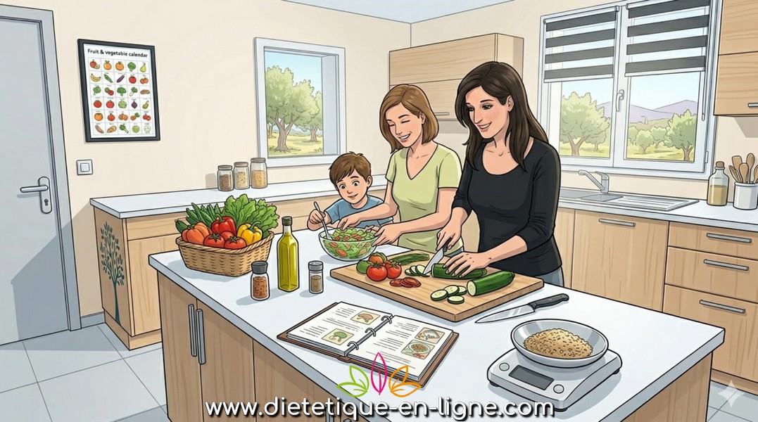 Cours de cuisine à domicile - Caroline Bertossa - Diététicienne - Diététique En Ligne