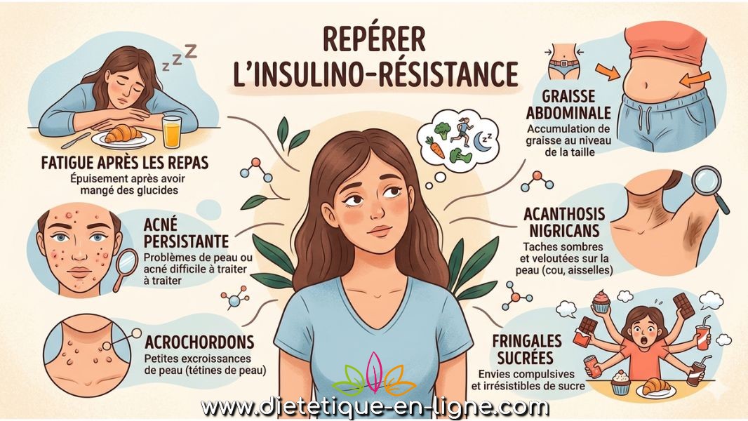 Symptômes résistance à l’insuline - Diététique En Ligne - Bertossa