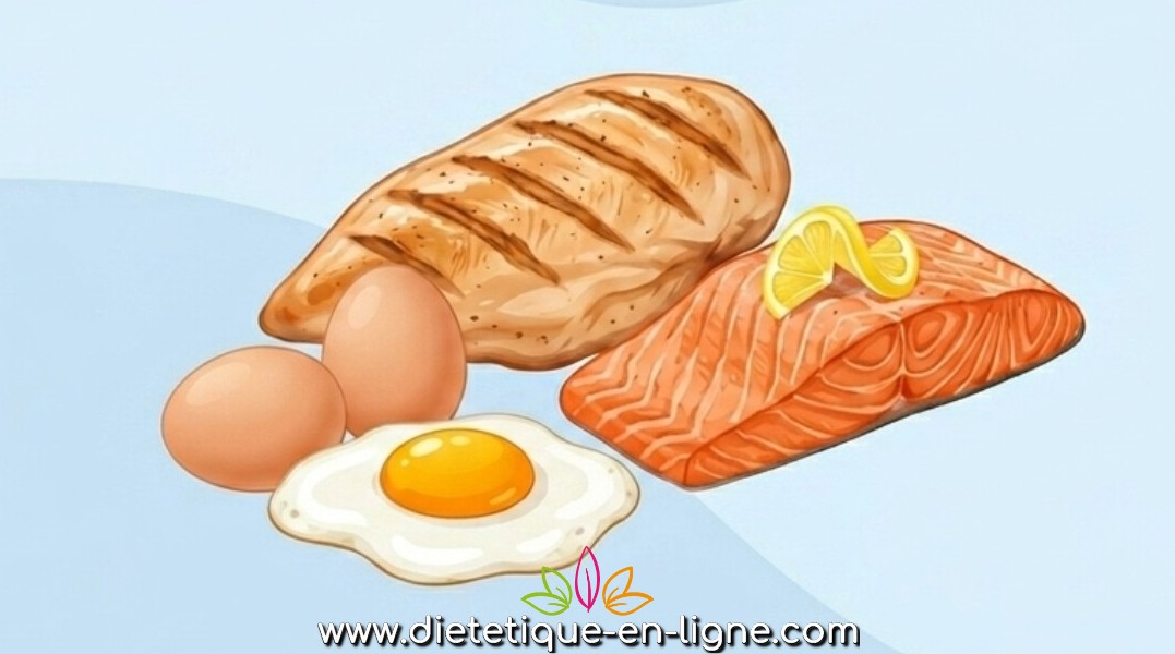 les protéines sont un groupe d'aliments - diététique en ligne - caroline bertossa