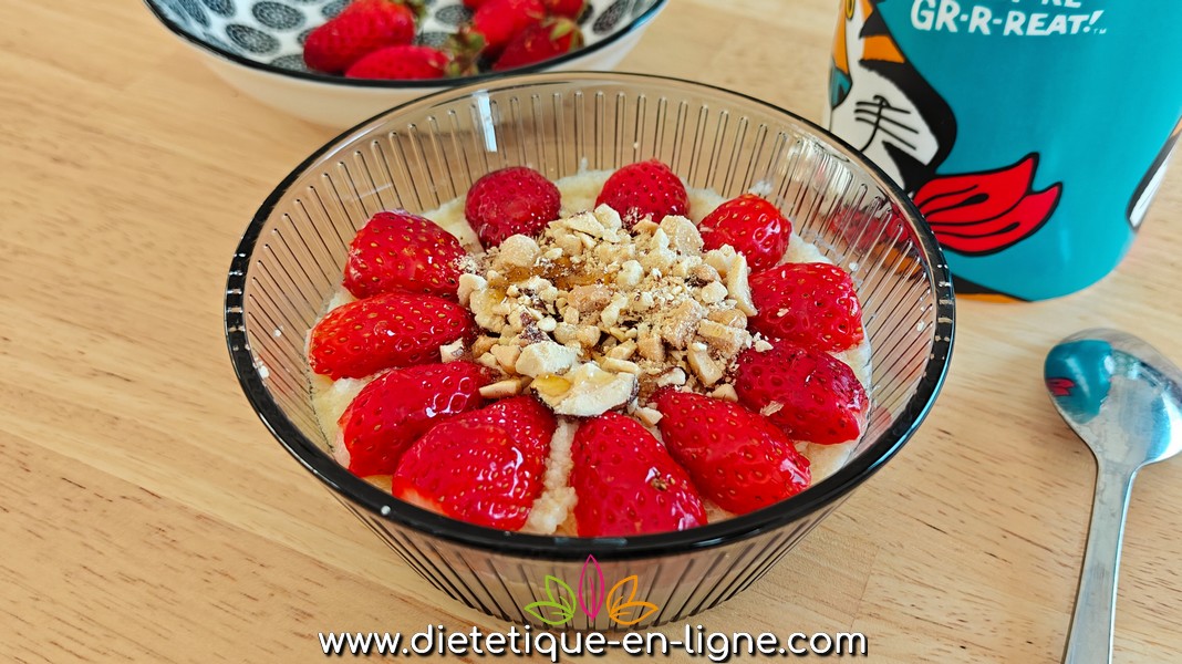 Porridge de Semoule - Recette - Diététique En Ligne